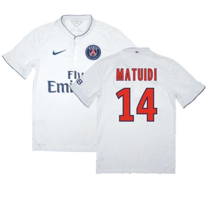 PSG 2014-15 Away Shirt (M) (MATUIDI 14) (Good)