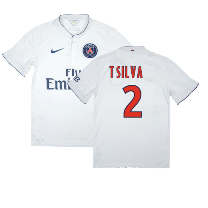 PSG 2014-15 Away Shirt (M) (T.SILVA 2) (Good)