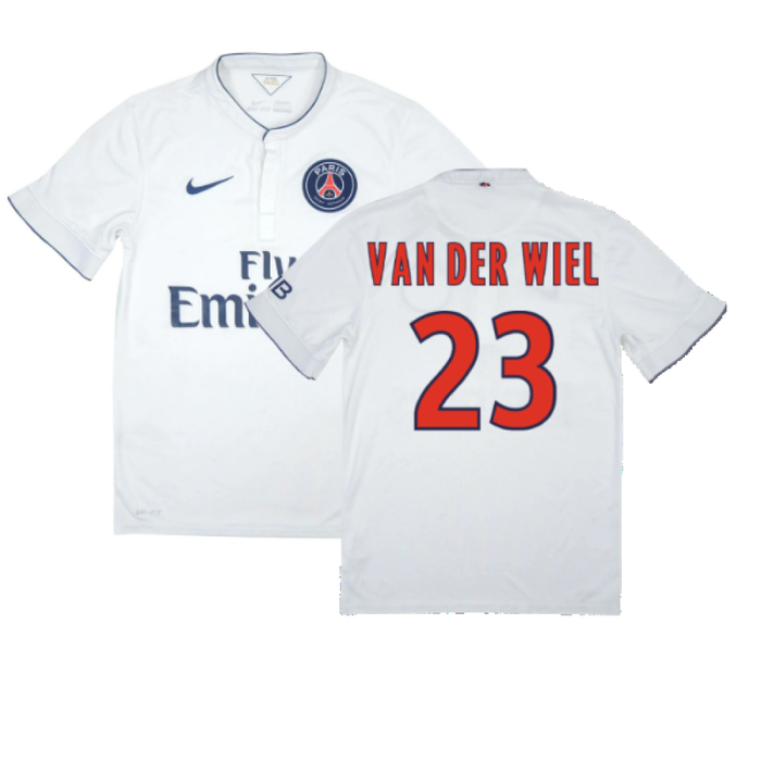 PSG 2014-15 Away Shirt (M) (VAN DER WIEL 23) (Good)