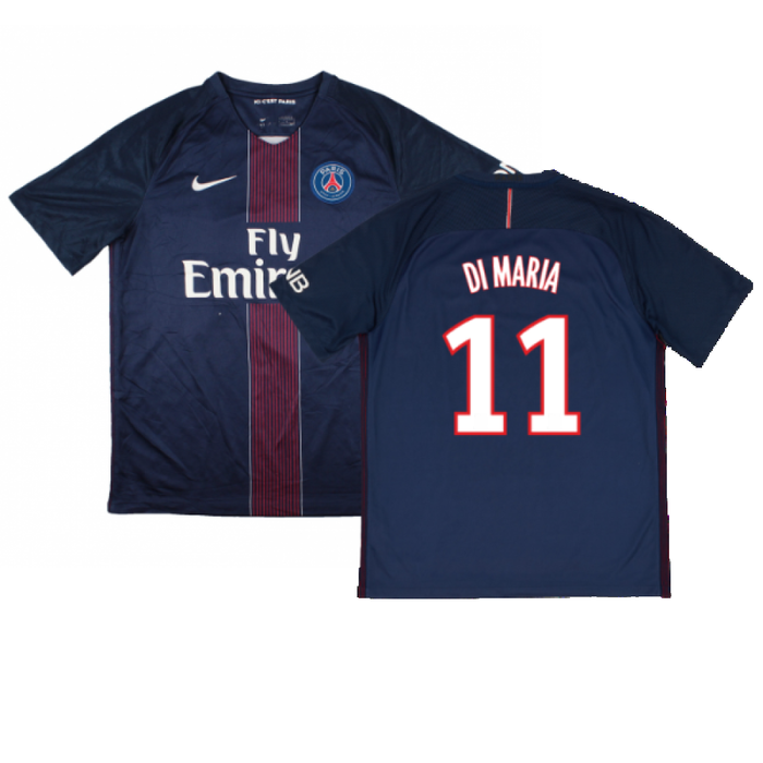 PSG 2016-17 Home Shirt (M) (Good) (Di Maria 11)