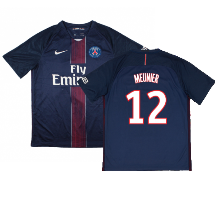 PSG 2016-17 Home Shirt (L) (Excellent) (Meunier 12)