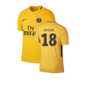 PSG 2017-18 Away Shirt (S) (Fair) (Lo Celso 18)_0