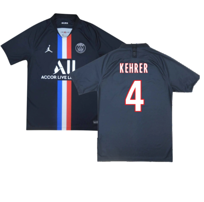 PSG 2019-20 Fourth Shirt (S) (KEHRER 4) (BNWT)