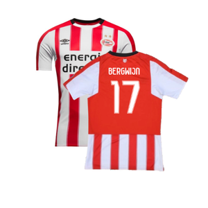 PSV 2017-2018 Home Shirt (L) (Very Good) (Bergwijn 17)_0