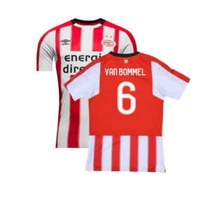 PSV 2017-2018 Home Shirt (L) (Very Good) (Van Bommel 6)_0