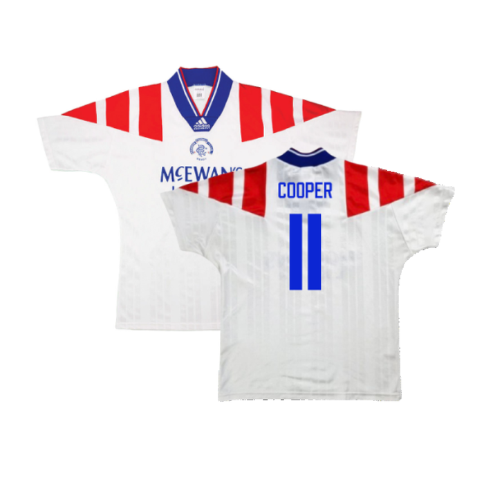 Rangers 1992-93 Away Shirt (Excellent) (COOPER 11)