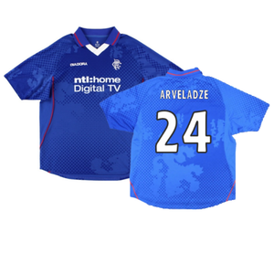 Rangers 2002-2003 Home Shirt (S) (Excellent) (Arveladze 24)_0