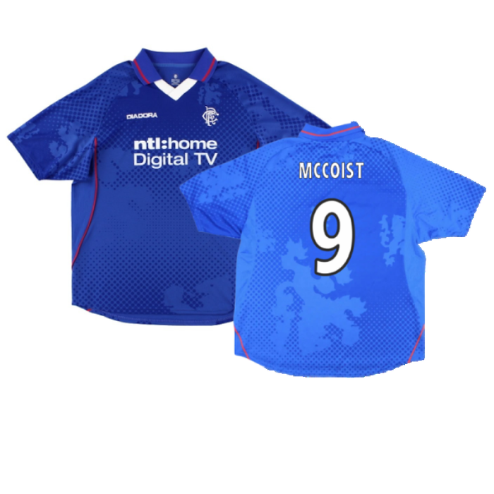 Rangers 2002-2003 Home Shirt (S) (Excellent) (McCoist 9)