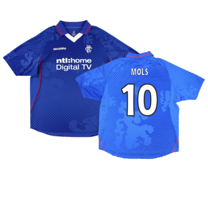 Rangers 2002-2003 Home Shirt (S) (Excellent) (Mols 10)