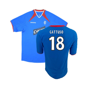 Rangers 2003-2004 Home Shirt (XL) (Excellent) (GATTUSO 18)_0