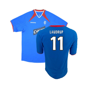 Rangers 2003-2004 Home Shirt (XXL) (Excellent) (LAUDRUP 11)_0