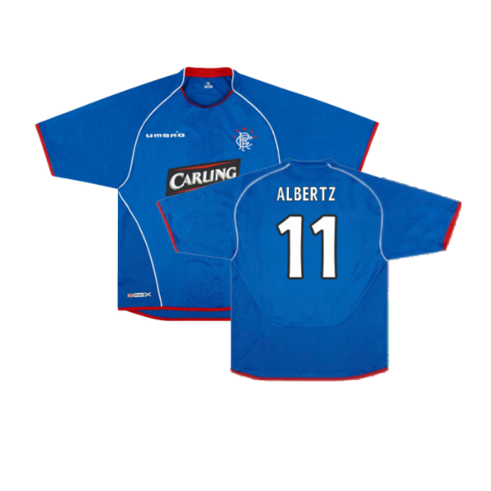 Rangers 2005-06 Home Shirt (Very Good) (ALBERTZ 11)