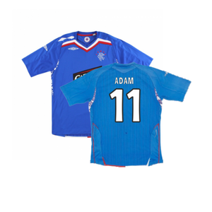 Rangers 2007-08 Home Shirt (Excellent) (Adam 11)_0