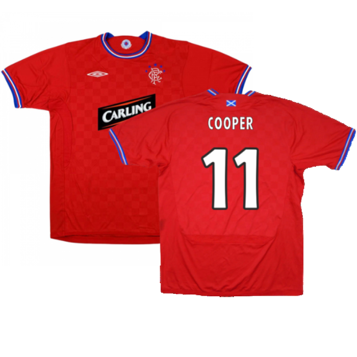 Rangers 2009-10 Away Shirt (Excellent) (COOPER 11)