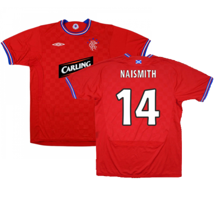 Rangers 2009-10 Away Shirt (Excellent) (Naismith 14)