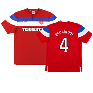 Rangers 2011-12 Away Shirt (L) (Very Good) (Broadfoot 4)_0