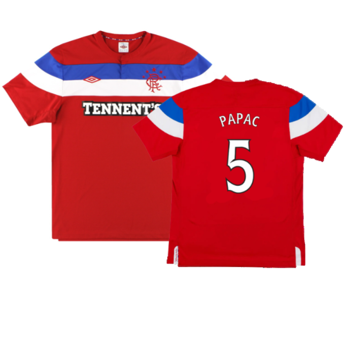 Rangers 2011-12 Away Shirt (L) (Very Good) (Papac 5)