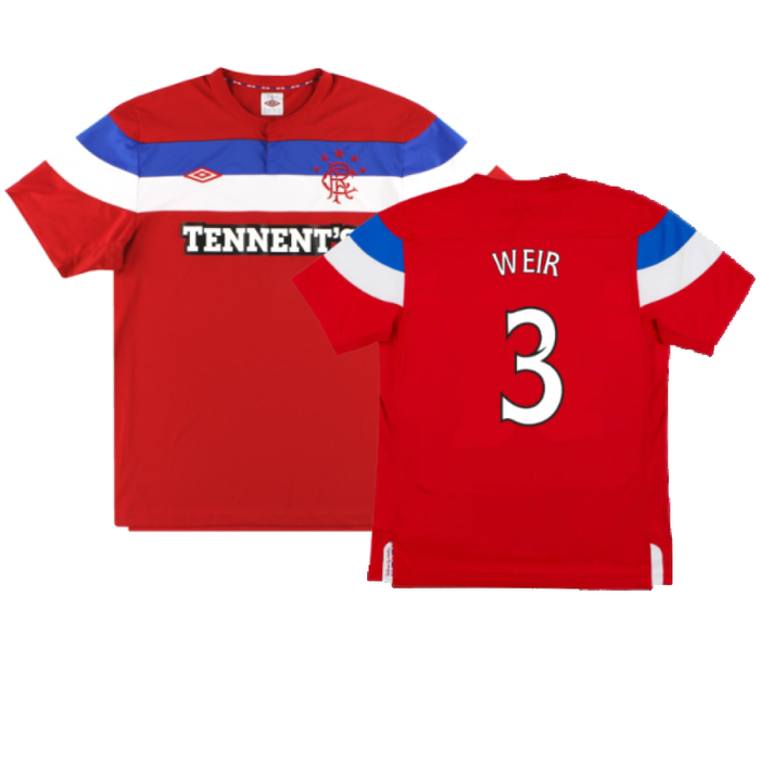 Rangers 2011-12 Away Shirt (L) (Very Good) (Weir 3)