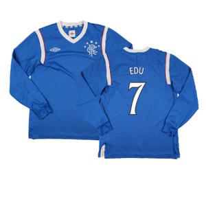 Rangers 2011-12 Home Long Sleeve Shirt (Sponsorless) (S) (Good) (Edu 7)_0