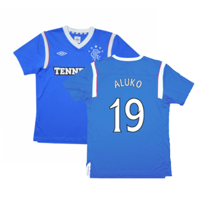 Rangers 2011-12 Home Shirt (M) (Excellent) (Aluko 19)_0