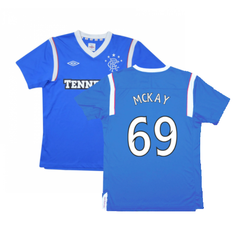 Rangers 2011-12 Home Shirt (M) (Excellent) (McKay 69)_0