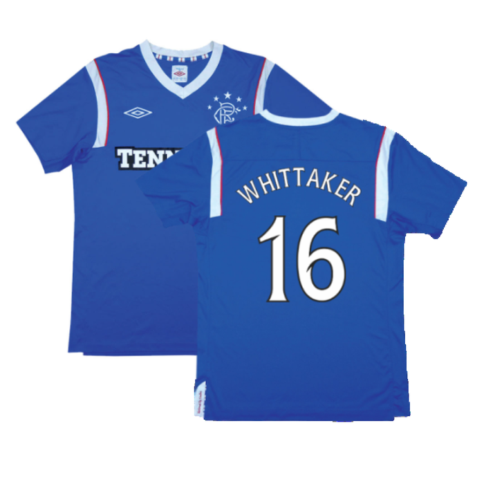 Rangers 2011-12 Home Shirt (L) (Very Good) (Whittaker 16)