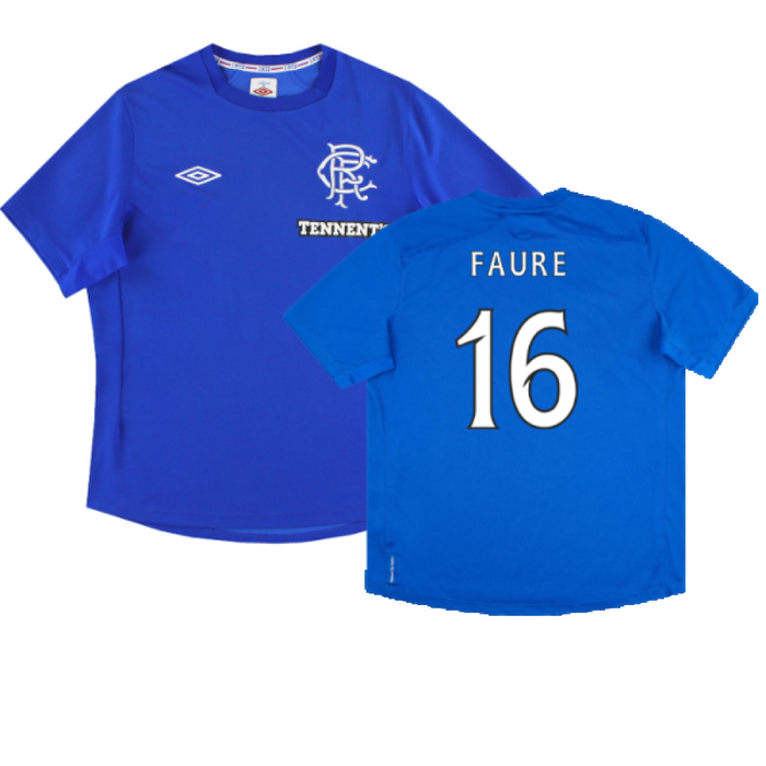 Rangers 2012-13 Home (Excellent) (Faure 16)