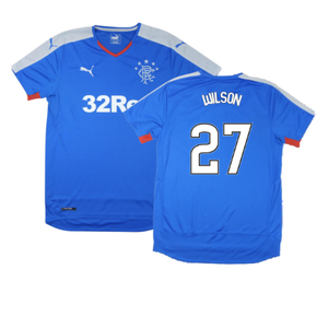 Rangers 2015-16 Home Shirt (S) (Excellent) (Wilson 27)_0