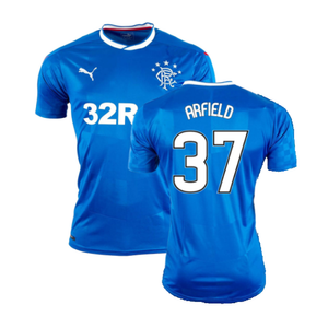 Rangers 2016-18 Home Shirt (XL) (Mint) (Arfield 37)_0