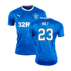 Rangers 2016-18 Home Shirt (XL) (Excellent) (Holt 23)_0