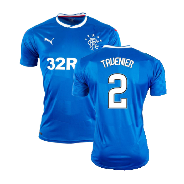 Rangers 2016-18 Home Shirt (XL) (Mint) (Tavenier 2)