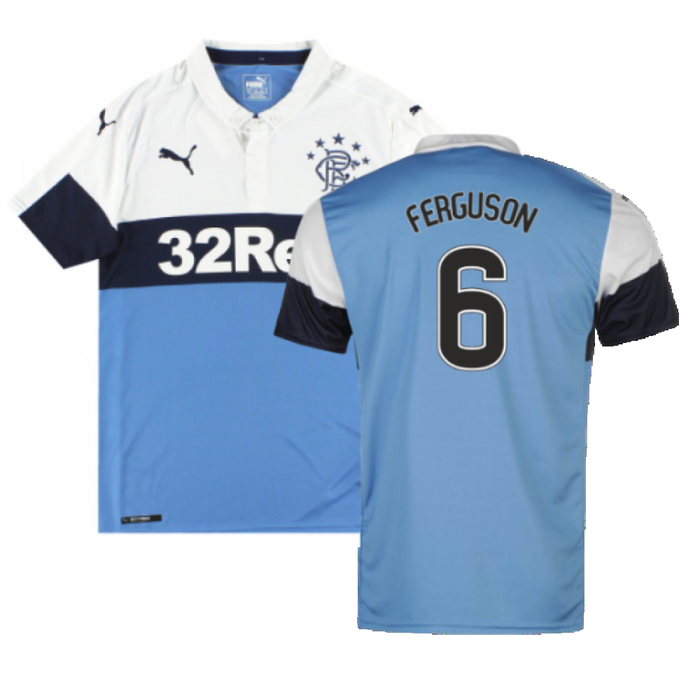 Rangers 2016-17 Third Shirt (XXL) (Excellent) (Ferguson 6)