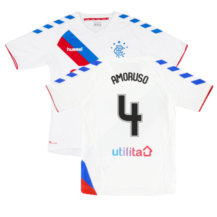 Rangers 2018-19 Away Shirt (S) (Very Good) (AMORUSO 4)