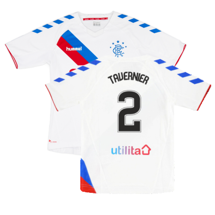 Rangers 2018-19 Away Shirt (S) (Very Good) (TAVERNIER 2)