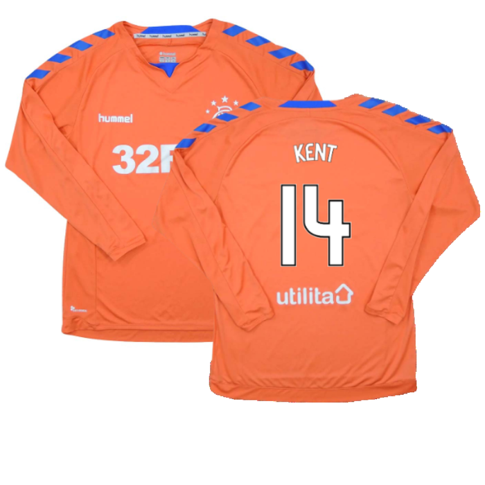 Rangers 2018-19 Long Sleeve Third Shirt (S) (Excellent) (Kent 14)