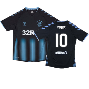 Rangers 2019-20 Away Shirt (L) (Very Good) (DAVIS 10)_0