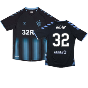 Rangers 2019-20 Away Shirt (L) (Very Good) (Hastie 32)_0