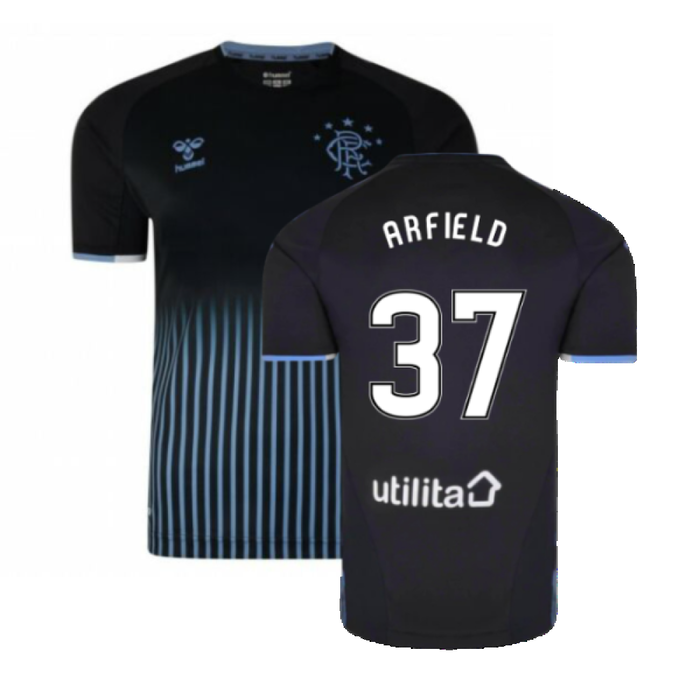 Rangers 2019-20 Away Shirt (Sponsorless) (2XLB) (ARFIELD 37) (BNWT)