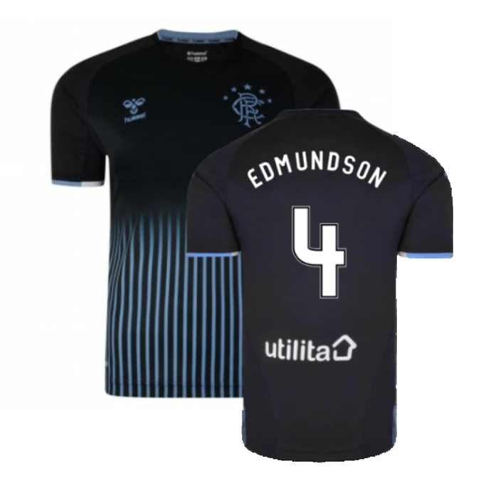 Rangers 2019-20 Away Shirt (Sponsorless) (2XLB) (Edmundson 4) (BNWT)