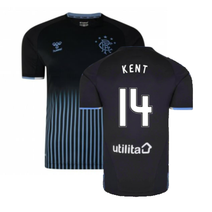 Rangers 2019-20 Away Shirt (Sponsorless) (2XLB) (Kent 14) (BNWT)