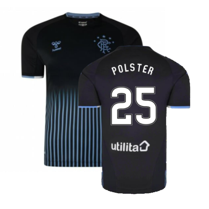 Rangers 2019-20 Away Shirt (Sponsorless) (2XLB) (Polster 25) (BNWT)