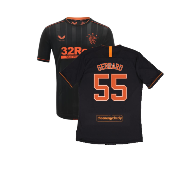 Rangers 2020-21 Third Shirt (M) (Excellent) (Gerrard 55)