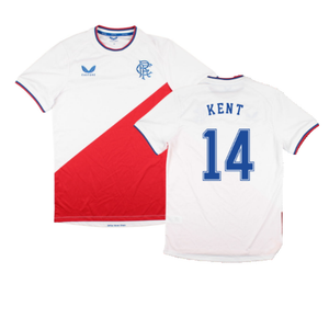 Rangers 2022-23 Away Shirt (Sponsorless) (M) (KENT 14) (Excellent)_0