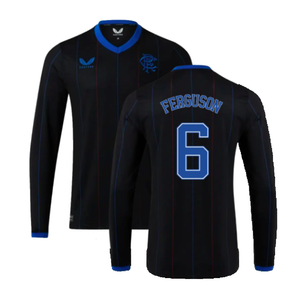 Rangers 2022-23 Long Sleeve Fourth Shirt (XXL) (Excellent) (FERGUSON 6)_0