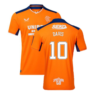 Rangers 2022-23 Third Shirt (XL) (Mint) (DAVIS 10)_0