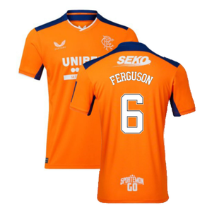 Rangers 2022-23 Third Shirt (4XL) (Mint) (FERGUSON 6)_0