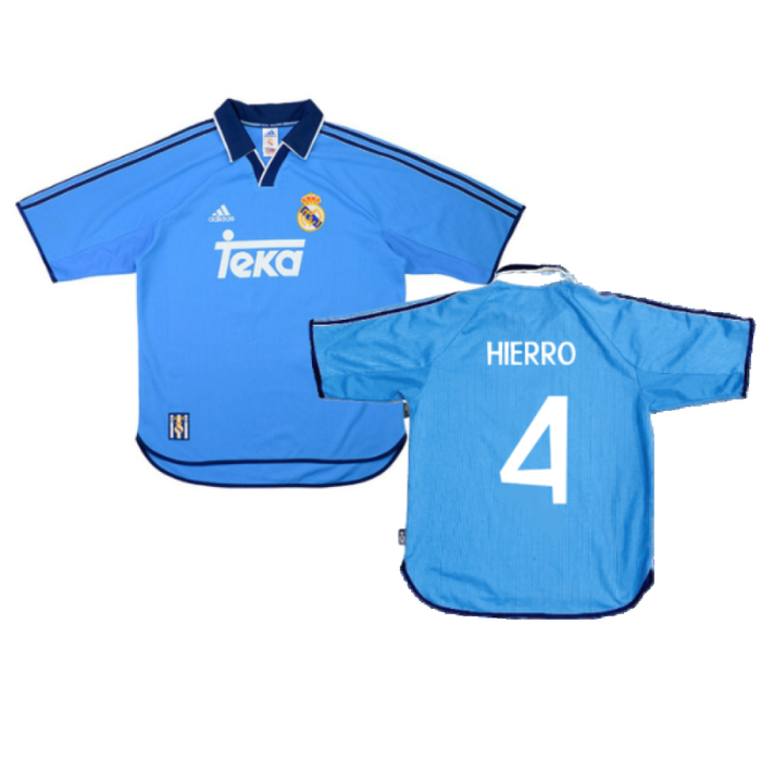 Real Madrid 1999-2000 Third (S) (Good) (Hierro 4)