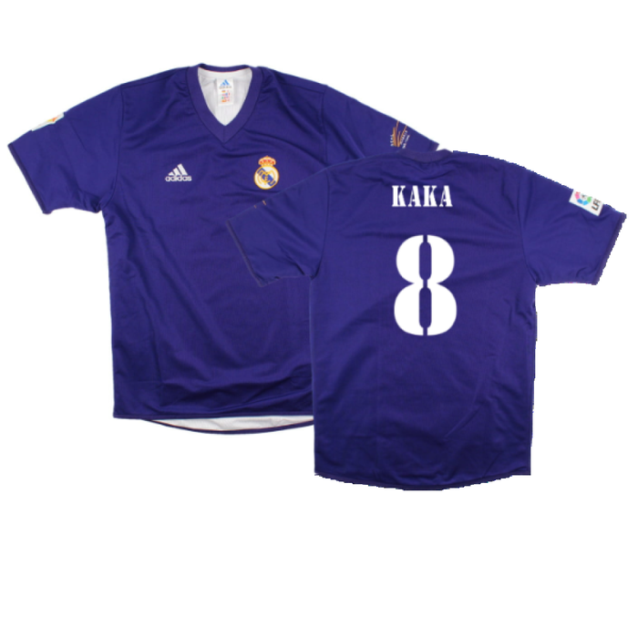 Real Madrid 2001-02 Anniversary Third Shirt (S) (Excellent) (Kaka 8)