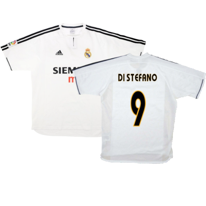 Real Madrid 2003-04 Home Shirt (M) (Good) (Di Stefano 9)