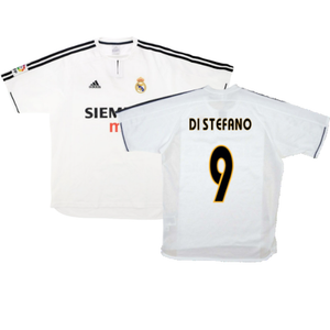 Real Madrid 2003-04 Home Shirt (S) (Good) (Di Stefano 9)_0